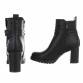 Damen High-Heel Stiefeletten - black