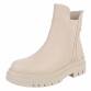Damen Chelsea Boots - beige