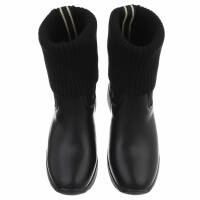 Damen Keilstiefeletten - black