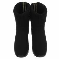 Damen Keilstiefeletten - black