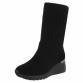 Damen Keilstiefeletten - black