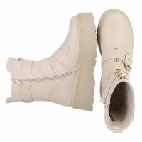 Damen Klassische Stiefeletten - beige