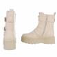 Damen Klassische Stiefeletten - beige