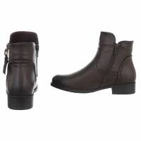 Damen Klassische Stiefeletten - brown