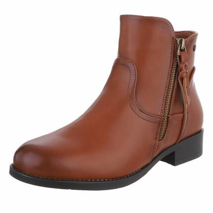 Damen Klassische Stiefeletten - camel