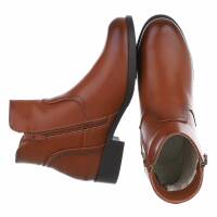 Damen Klassische Stiefeletten - camel