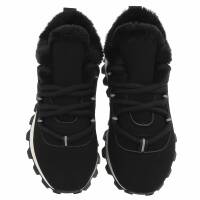 Damen Low-Sneakers - black