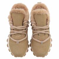 Damen Low-Sneakers - khaki
