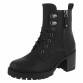 Damen Schnürstiefeletten - black