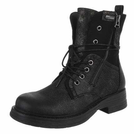 Damen Schnürstiefeletten - black