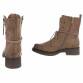 Damen Schnürstiefeletten - khaki