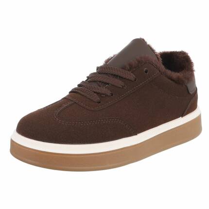Damen Low-Sneakers - brown