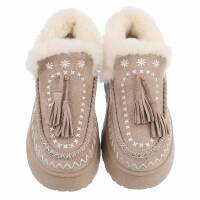 Damen Winterstiefeletten - khaki