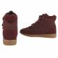 Damen Keilabsatz-Sneakers - wine