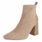 Damen High-Heel Stiefeletten - khaki