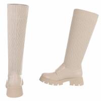 Damen Klassische Stiefel - beige