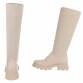 Damen Klassische Stiefel - beige