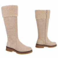 Damen Klassische Stiefel - beige