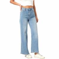 Damen High Waist Jeans von Laulia - blue