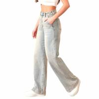 Damen High Waist Jeans von Laulia - L.blue