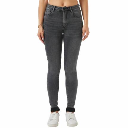 Damen Skinny Jeans von Laulia - grey