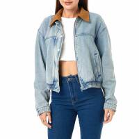 Damen Jeansjacke von Laulia - blue