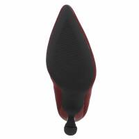 Damen High-Heel Stiefeletten - wine