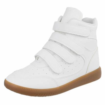 Damen Keilabsatz-Sneakers - white
