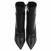 Damen High-Heel Stiefeletten - black
