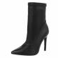 Damen High-Heel Stiefeletten - black