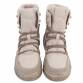 Damen Schnürstiefeletten - beige