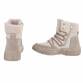 Damen Schnürstiefeletten - beige