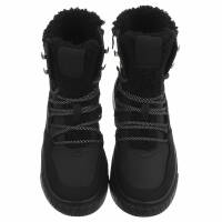 Damen Schnürstiefeletten - black