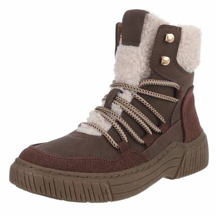 Damen Schnürstiefeletten - brown