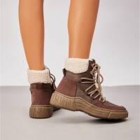 Damen Schnürstiefeletten - brown