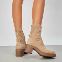 Damen Klassische Stiefeletten - khaki