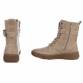 Damen Schnürstiefeletten - khaki
