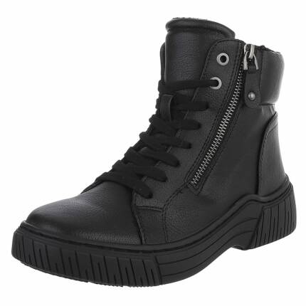 Damen Schnürstiefeletten - black