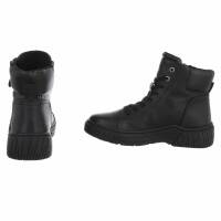 Damen Schnürstiefeletten - black