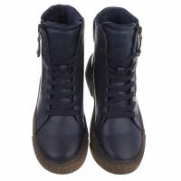 Damen Schnürstiefeletten - blue