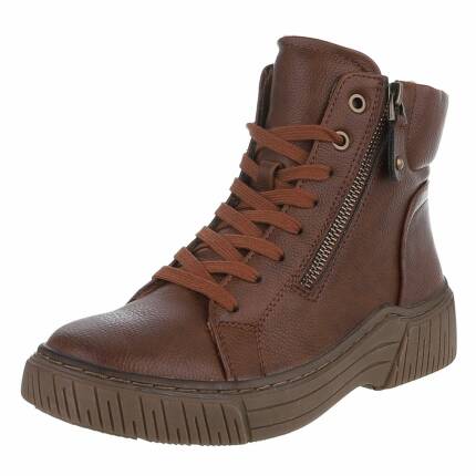 Damen Schnürstiefeletten - brown