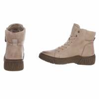 Damen Schnürstiefeletten - khaki