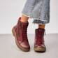 Damen Schnürstiefeletten - wine