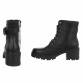 Damen Schnürstiefeletten - black