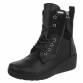 Damen Schnürstiefeletten - black