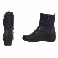 Damen Schnürstiefeletten - blue