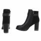 Damen High-Heel Stiefeletten - black