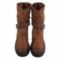 Damen Klassische Stiefeletten - camel