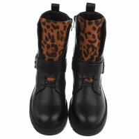 Damen Klassische Stiefeletten - leopard