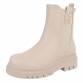 Damen Chelsea Boots - beige